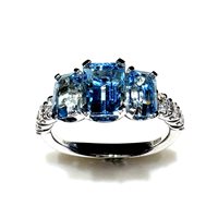 Ringe Giorgio Visconti Dame Acquamarina in Weißgold Acquamarina 25717218